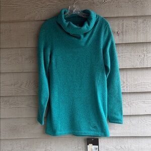 Arc'teryx Turquoise Cowl Neck Sweater